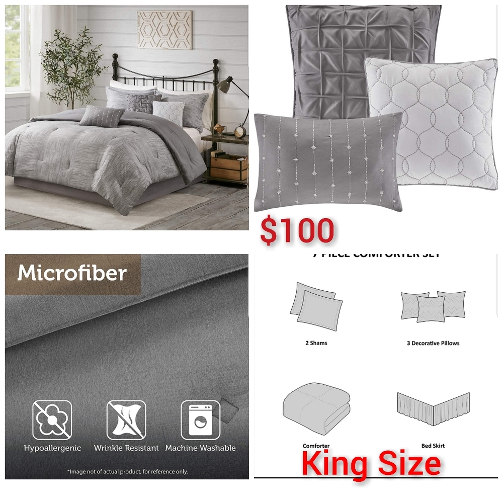 King Madison Park 7pcs set